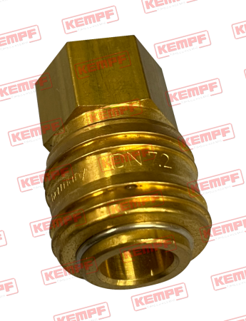 35316 Kempf Einhandschnellkupplung IG 1/4"